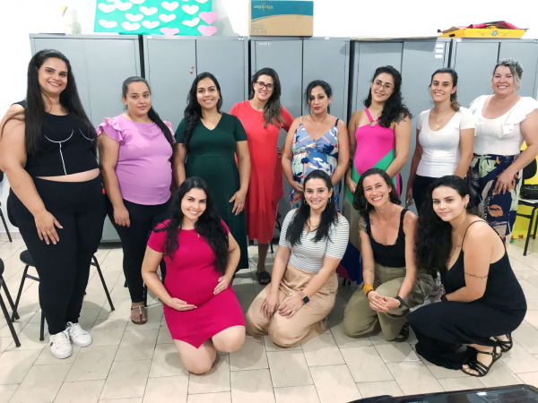 Projeto Carmelina continua reunindo mães e gestantes de Luminárias