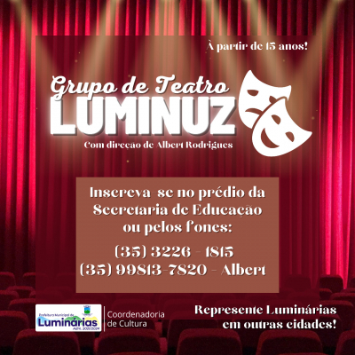 O grupo de teatro Luminuz