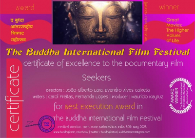 Documentário gravado em Luminárias é premiado na Índia